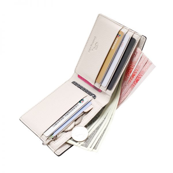 2018 New Men Wallets Fresh Fishon Designer's Purse Men Brand striped Card purse Mens Wallet Wholesale price - Image 3