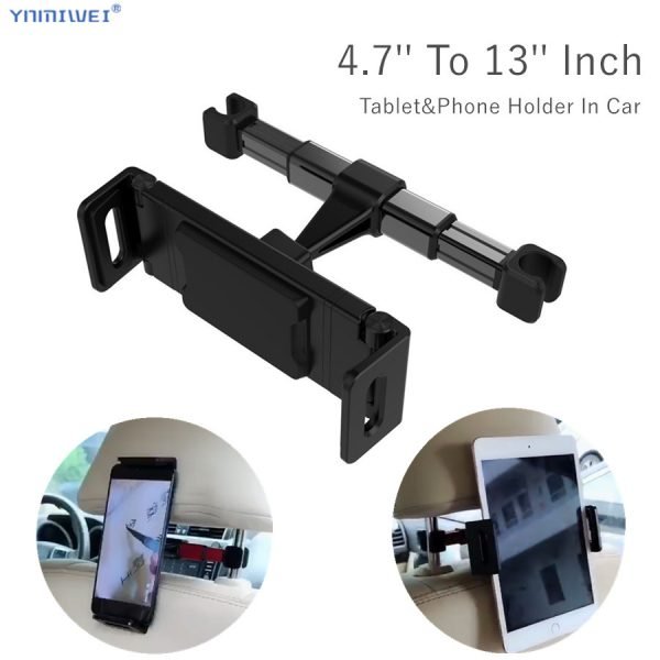 4.7-12.8'' inch Universal Car Tablet Phone Holder For iPad Pro 12.9'' 2018 Back Seat Holder Tablet Accessories Car Phone Holder