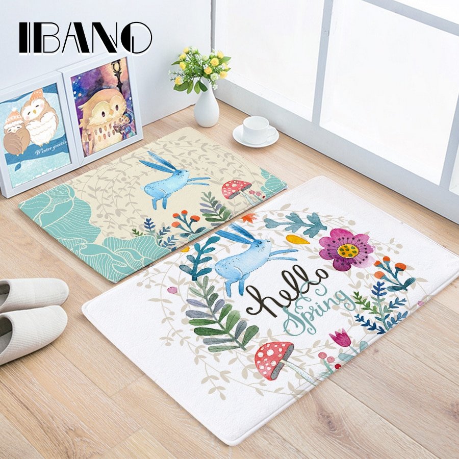 Bathroom Customized Mat Printed Bathroom Kitchen Carpets Doormats Floor Mat for Living Room Anti-Slip Tapete - Image 3