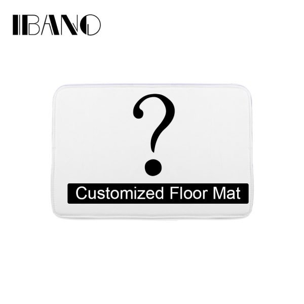 Bathroom Customized Mat Printed Bathroom Kitchen Carpets Doormats Floor Mat for Living Room Anti-Slip Tapete