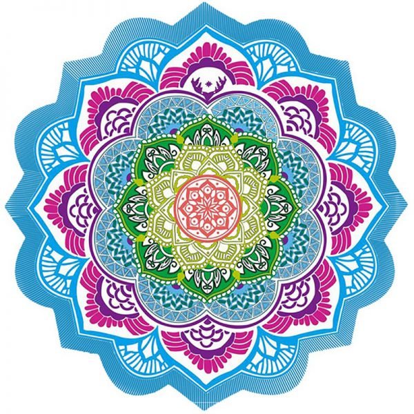 Beach Towel Tassel Yoga Mat Carpet Tapete Doormat Tapestry Indian Mandala Blankets Bathroom Carpet Camping Mattress 7 Color - Image 2