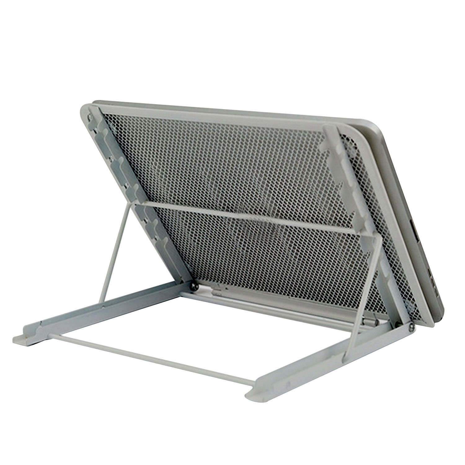 Besegad Portable Collapsible Laptop Cooling Bracket Adjustable Stand Holder Mount for iPad Air Pro Mini MacBook Notebook Tablet - Image 2