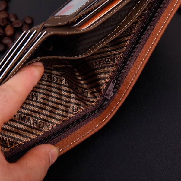 Business Card Holder For Men Wallet Male Purse Cuzdan Small Money Bag Klachi Portomonee Walet Vallet Kashelek Partmone Portmann - Image 2