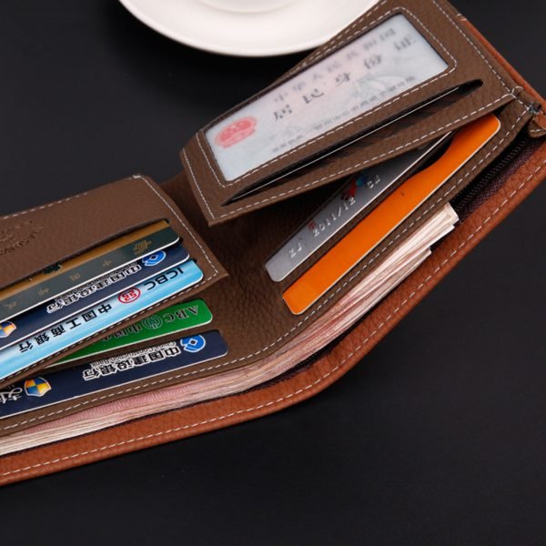 Business Card Holder For Men Wallet Male Purse Cuzdan Small Money Bag Klachi Portomonee Walet Vallet Kashelek Partmone Portmann - Image 3