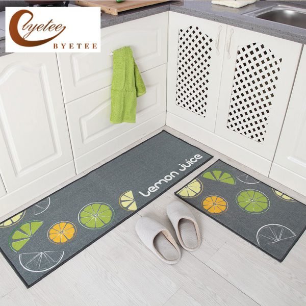 {Byetee} Kitchen Hot Selling Mats Door Bathroom Carpet Absorbent Slip-resistant Doormats Modern Kitchen Mat