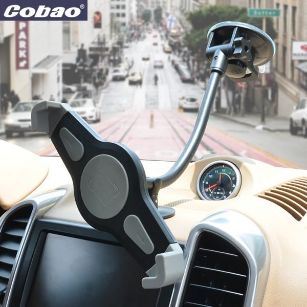Cobao 7-11 inch long arm support tablet car navigation tablet PC holder accessories mount for car for Ipad mini pro Galaxy tab - Image 3