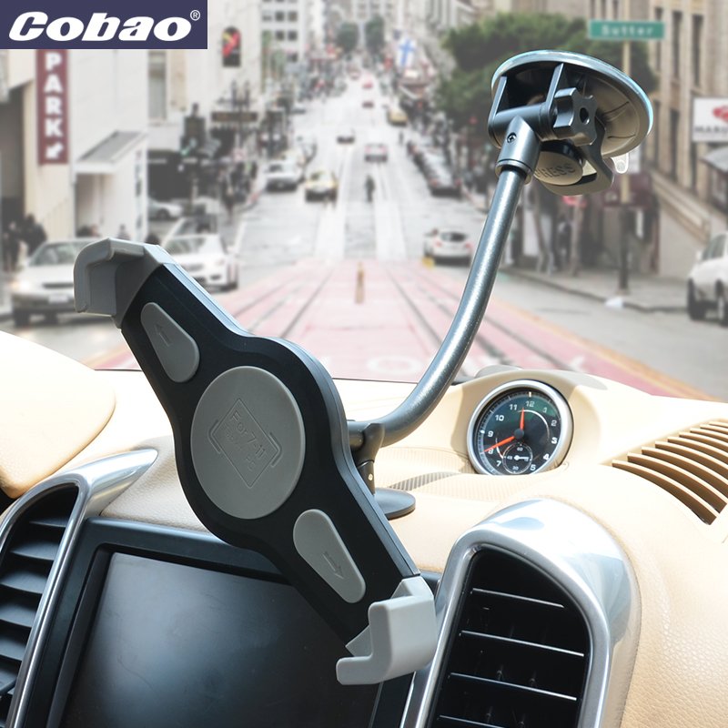Cobao 7-11 inch long arm support tablet car navigation tablet PC holder accessories mount for car for Ipad mini pro Galaxy tab - Image 3
