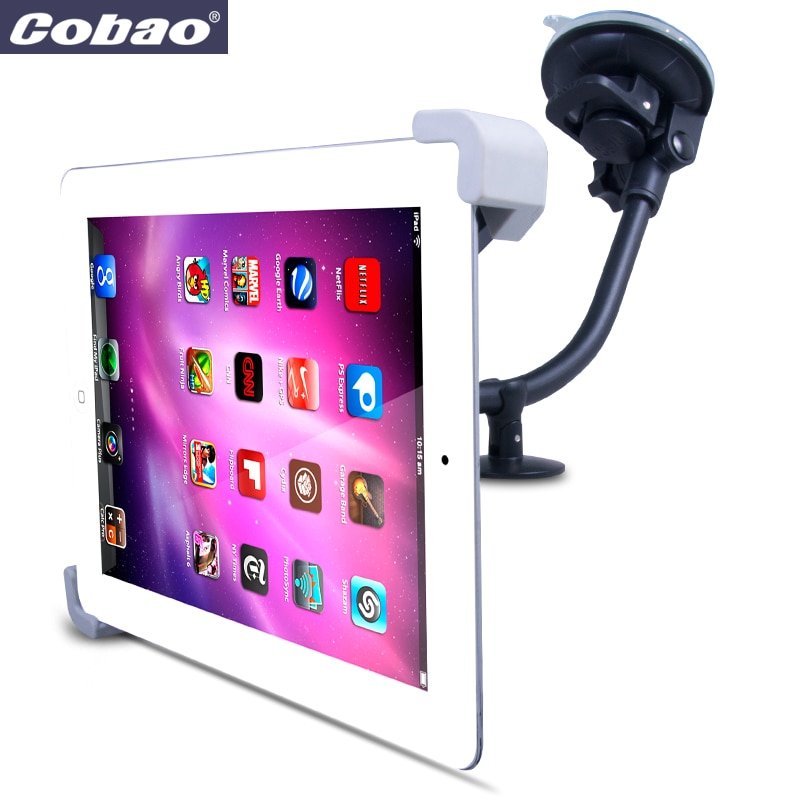 Cobao 7-11 inch long arm support tablet car navigation tablet PC holder accessories mount for car for Ipad mini pro Galaxy tab - Image 5