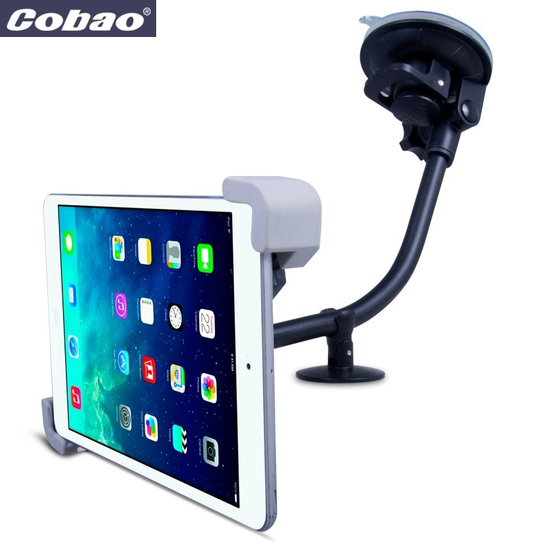 Cobao 7-11 inch long arm support tablet car navigation tablet PC holder accessories mount for car for Ipad mini pro Galaxy tab - Image 6