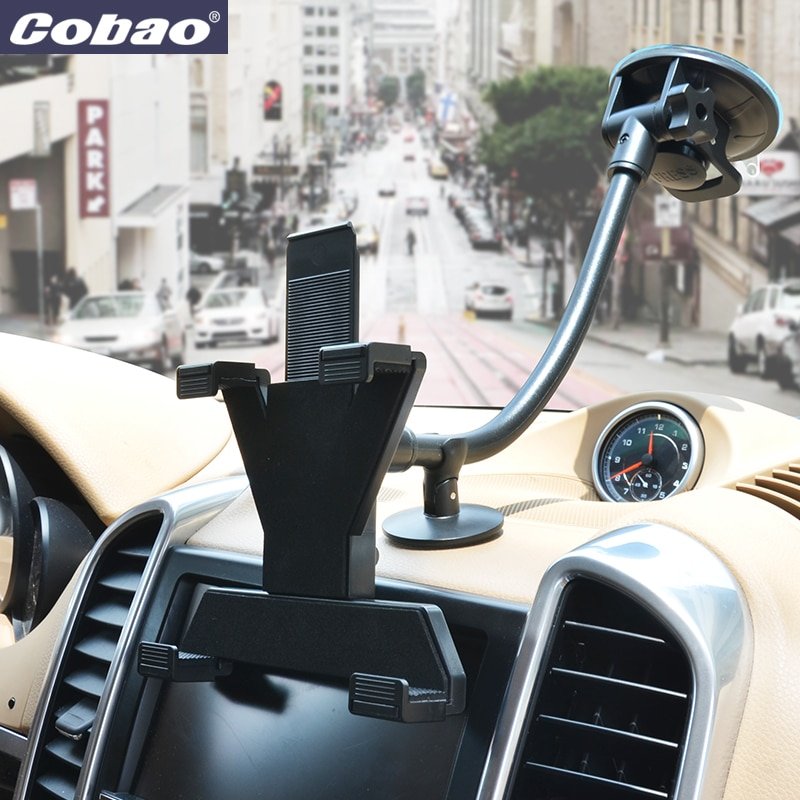 Cobao 7-11 inch long arm tablet stand navigation tablet holder accessories for car for Ipad stand Ipad mini pro Galaxy tab - Image 3