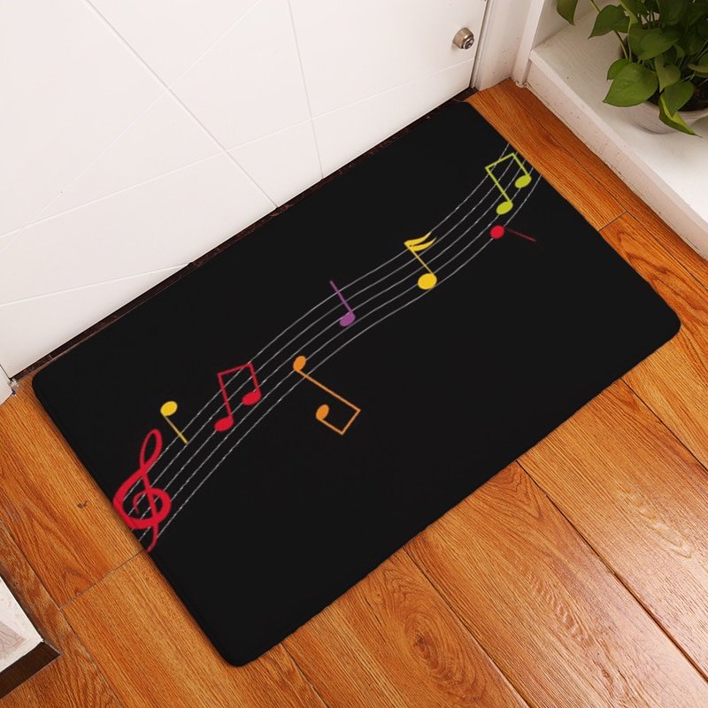 Doormat Carpets Creative Notes Print Mats Floor Kitchen Bathroom Rugs 40X60or50x80cm - Image 3