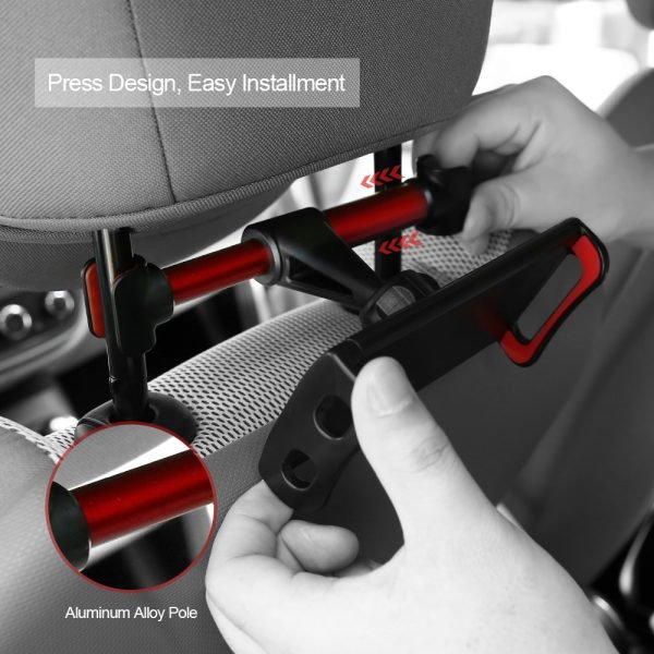 FLOVEME 4-11'' Universal Tablet Car Holder For iPad 2 3 4 Mini Air 1 2 3 4 Pro Back Seat Holder Stand Tablet Accessories in Car - Image 2