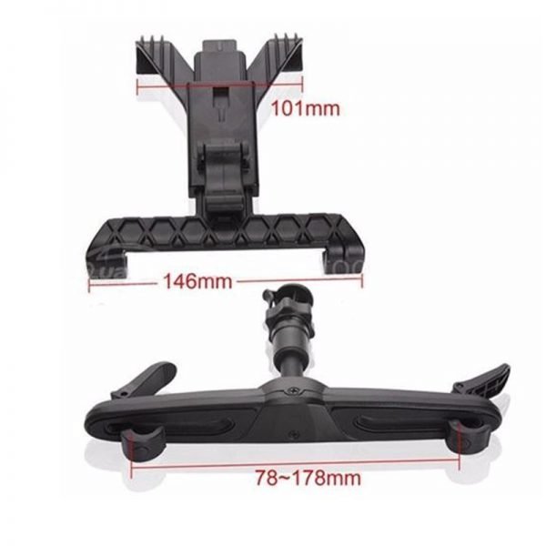 Holder For Car Tablet Stand Back Seat Headrest Mount Holder For iPad Xiaomi Samsung Universal Tablet PC GPS On Car Accessories - Image 3