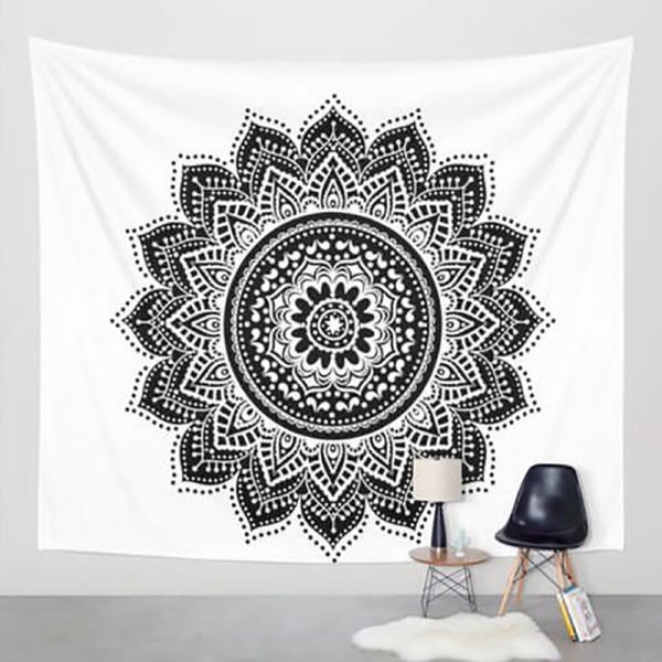 Indian Mandala Tapestry Bohemia Tapestry Wall Hanging Decoration Hippie Tapestry Beach Throw Rug Yoga Mat Travel Mattress - Image 5