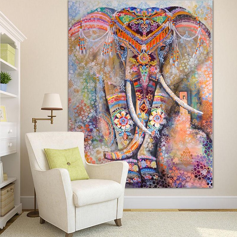 Indian Mandala Tapestry Wall Hanging Sandy Beach Throw Rug Blanket Camping Tent Travel Mattress Sleeping Pad Mandala Tapestry - Image 5