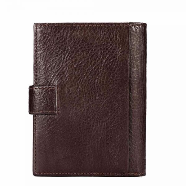 KAVIS Genuine Leather Wallet Men Passport Holder Coin Purse Magic Walet PORTFOLIO MAN Portomonee Mini Vallet Passport Cover - Image 4