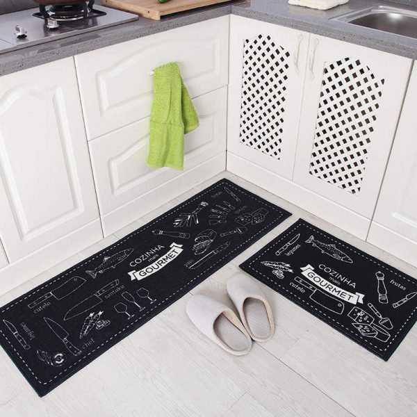 Long Kitchen Mat Bath Carpet Floor Mat Home Entrance Doormat Tapete Absorbent Bedroom Living Room Floor Mats Modern Kitchen Rug - Image 2