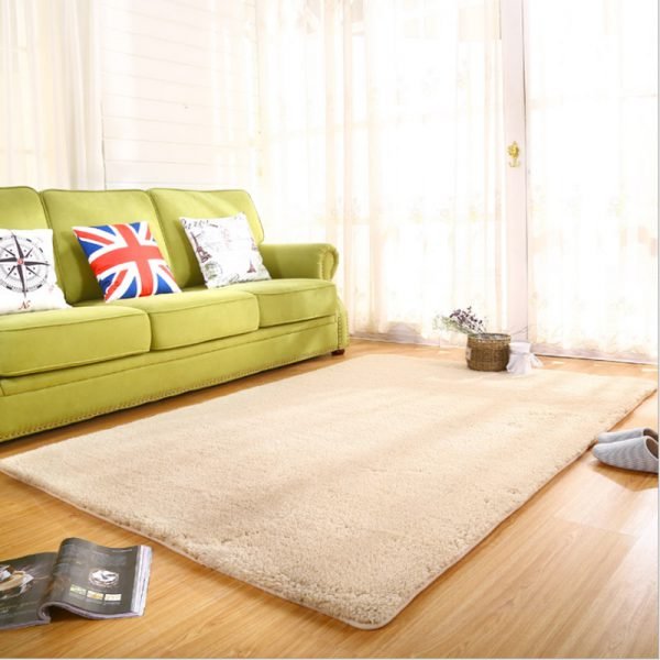 Nordic Solid Pile Carpet Rug for Living Room Large Size Anti-Slip Bedroom Soft Carpets Home textile Mats tapete para sala 120*16 - Image 2