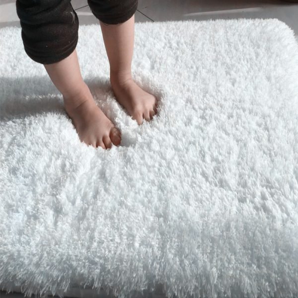 Nordic Solid Pile Carpet Rug for Living Room Large Size Anti-Slip Bedroom Soft Carpets Home textile Mats tapete para sala 120*16