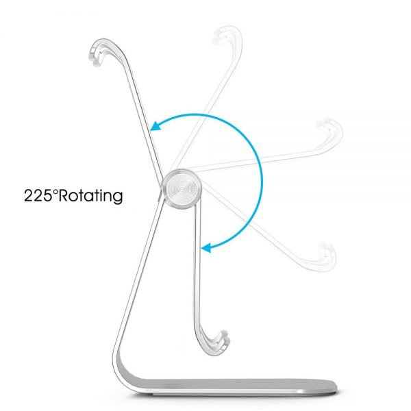 Portefeuille For iPad Pro Tablet Stand Adjustable Aluminum Metal Phone Holder For iPad Air 2 Samsung Tablet Soporte Accessories - Image 4