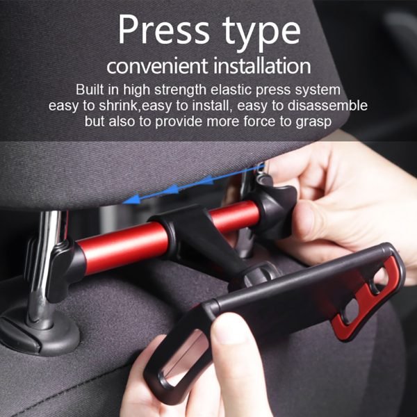 Powstro 4-11 Inch Tablet Car Holder Universal Tablet Phone Stand For iPad 2 3 4 Mini Back Seat Holder Tablet Accessories in Car - Image 2