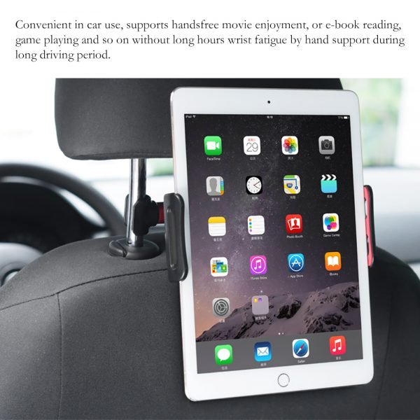 Powstro 4-11 Inch Tablet Car Holder Universal Tablet Phone Stand For iPad 2 3 4 Mini Back Seat Holder Tablet Accessories in Car - Image 3