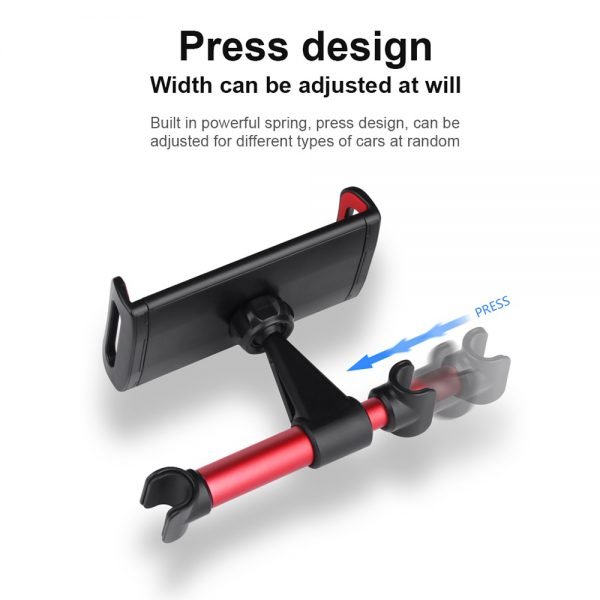 Powstro 4-11 Inch Tablet Car Holder Universal Tablet Phone Stand For iPad 2 3 4 Mini Back Seat Holder Tablet Accessories in Car - Image 5