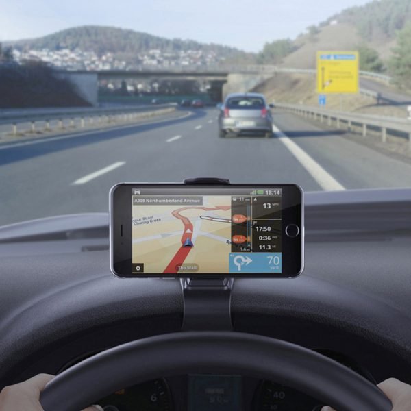 Universal car dashboard holder stand hud design clip smartphone car holder mobile phone accessories cell phone tablet stand - Image 4