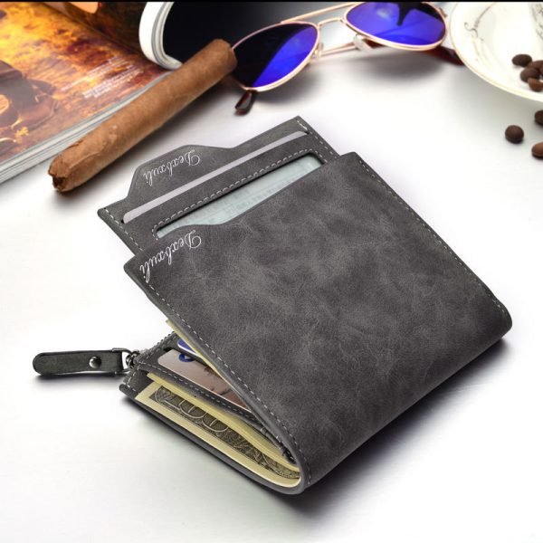 Wallet Men Soft Leather wallet with removable card slots multifunction men wallet purse male clutch top quality ! - Image 2