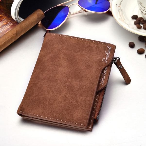 Wallet Men Soft Leather wallet with removable card slots multifunction men wallet purse male clutch top quality ! - Image 5