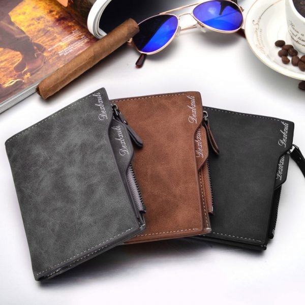 Wallet Men Soft Leather wallet with removable card slots multifunction men wallet purse male clutch top quality ! - Image 6