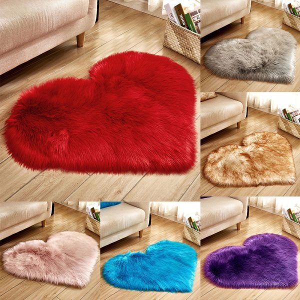 Wool Imitation Sheepskin Rugs Faux Fur Non Slip Bedroom Shaggy Carpet Living Room Mats tappeto cucina round rug alfombras - Image 2