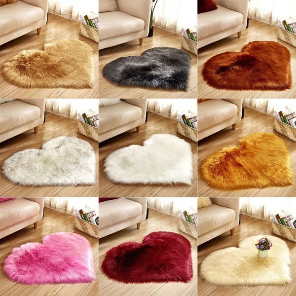 Wool Imitation Sheepskin Rugs Faux Fur Non Slip Bedroom Shaggy Carpet Living Room Mats tappeto cucina round rug alfombras - Image 3