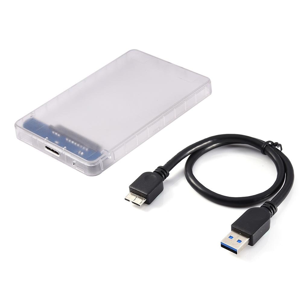 2.5inch Hard Disk Case Hard Drive Case USB3.0 SATA3.0 External HDD Enclosure Supports 3TB Transmission UASP Protocol - Image 6