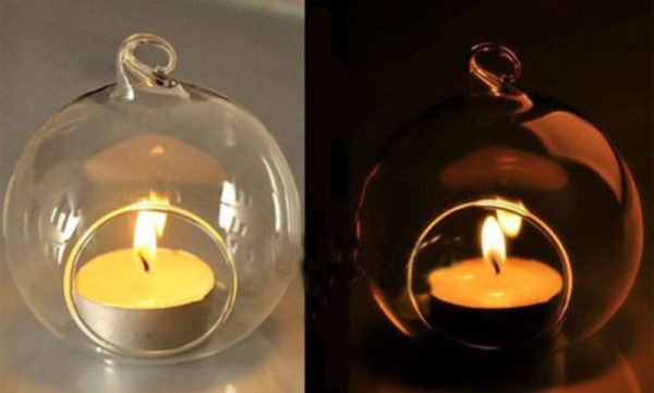 2018 Hot Sale Creative Crystal Glass Hanging Candle Holder Candlestick Home Wedding Party Dinner Decor Romantic Candlestick - Image 4