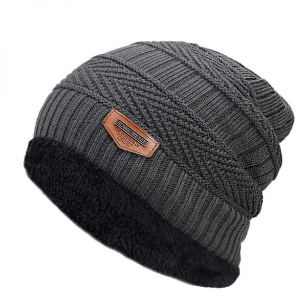2018 Men Beanies Knit Hat Winter Cap For Man knitted Cap Boys Thicken Hedging Cap Balaclava Skullies Fashion Warm knit Beanie - Image 3