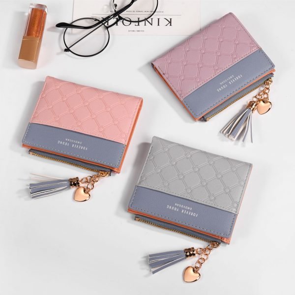 2019 New Women's Cute Fashion Purse Leather Long Zip Wallet Coin Card Holder Soft Leather Phone Card Female Clutch - Image 4