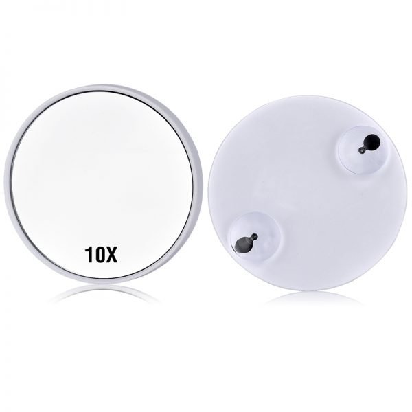 22 LED Light Touch Screen 1X 10X Magnifier Makeup Mirror Desktop Countertop Bright Adjustable USB Cable Or Battery Use 16 Lamp - Image 3