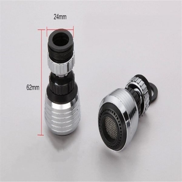 360 Degree Diffuser Swivel Kitchen Accessories Cleaning Fruit Vegetable Tools   Splash-proof Water-saving Shower Kitchen Gadgets - Image 2