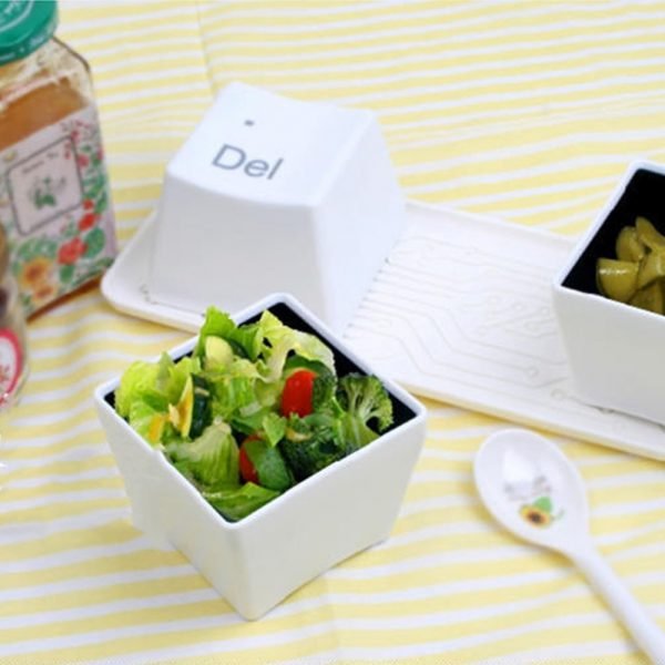 3pcs/Set Novelty Creative Simple Keyboard Ctrl ALT DEL Type Tea Coffee Mug Cup Container - Image 2