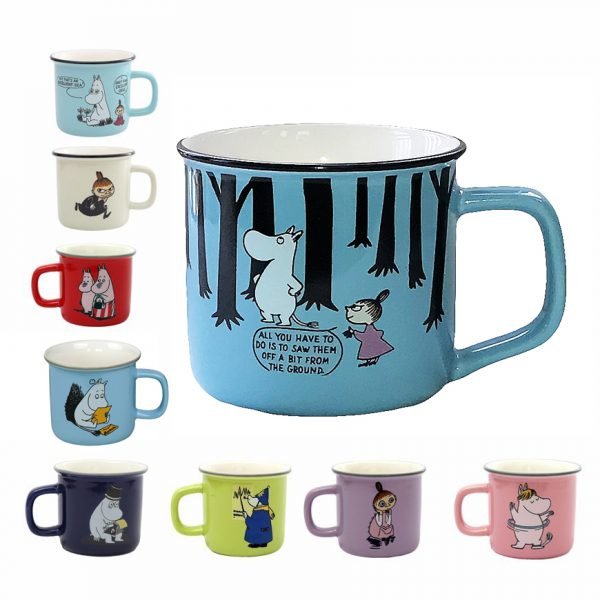 9 Styles Moomin Caneca Little My Lovely Gift Coffee Cups Milk Water Breakfast Copo Tea Cute Cartoon Sweet Love Teacup Travel Mug