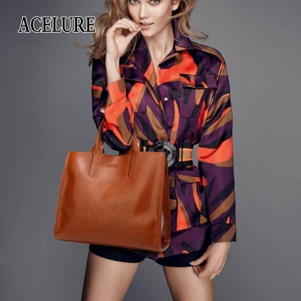 High quality Women's Leather Handbag - Image 6