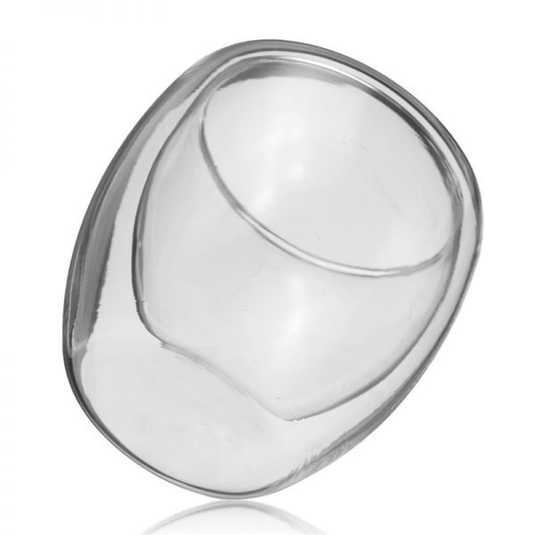 Arshen 80ml Double Wall Glass Clear Handmade Heat Resistant Mini Tea Drink Cups Healthy Drink Mug Coffee Cups Insulated Glass - Image 3