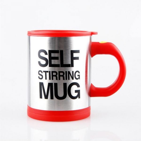 BAISPO 400Ml Mug Automatic Electric Lazy Self Stirring Mug Automatic Coffee Milk Mixing  Mug Tea  Smart Stainless Steel Mix cup - Image 3