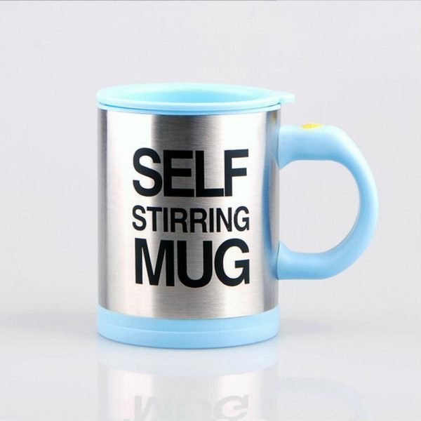 BAISPO 400Ml Mug Automatic Electric Lazy Self Stirring Mug Automatic Coffee Milk Mixing  Mug Tea  Smart Stainless Steel Mix cup - Image 6