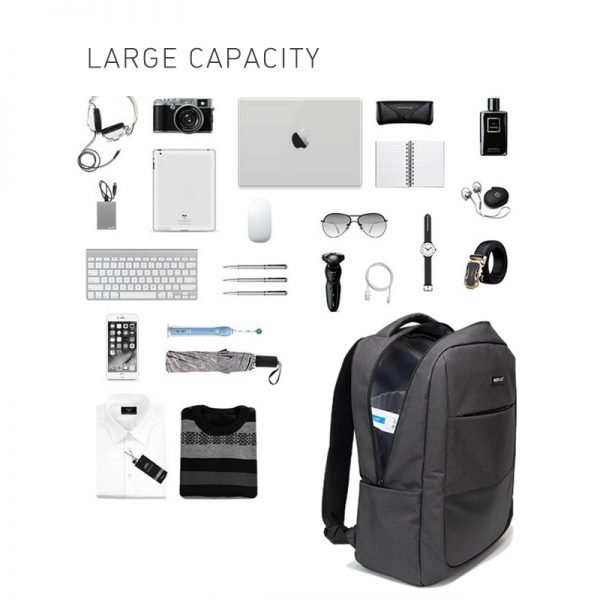 Backpack 15.6 inch Laptop USB Charging Casual Style Waterproof Bag Men's Women's Anti Thief Multifunction WEPLUS Female Backbag - Image 4
