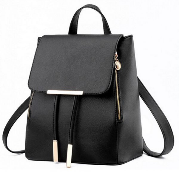 Backpack Women Pu Leather Female Backpacks Teenager School Mochila Feminina Rucksack Mochilas Mujer 2018 - Image 2