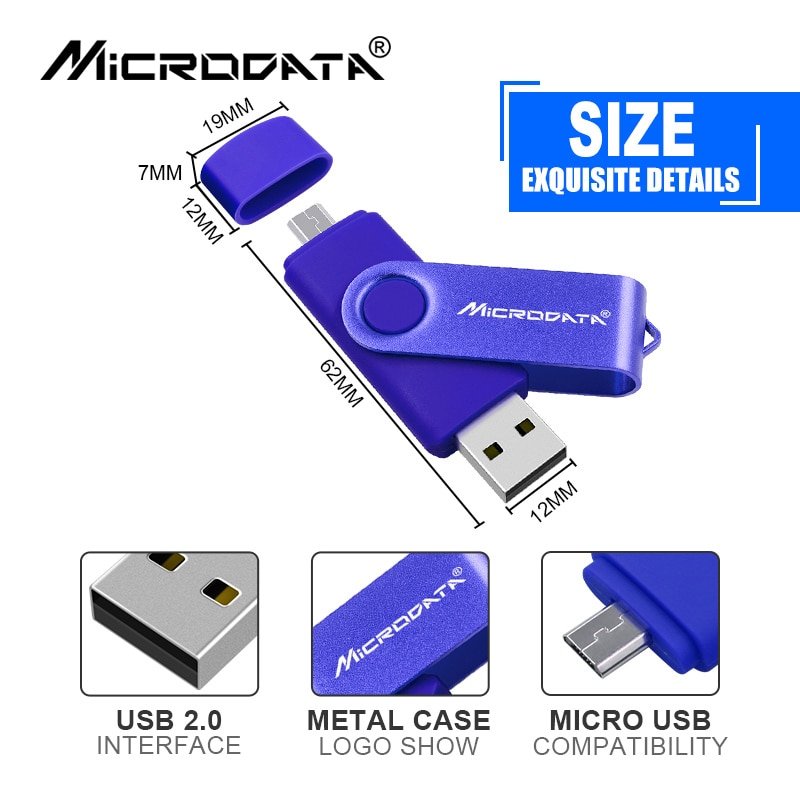 Big discount usb 2.0 pendrive 16gb 8gb 4gb flash usb stick pen drive 32GB metal USB Flash Drive 64GB 128GB otg flash usb stick - Image 2