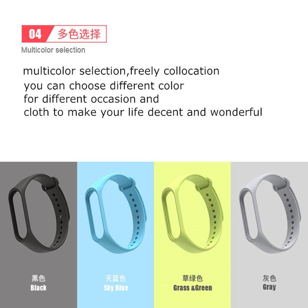Bracelet for Xiaomi Mi Band 3 Sport Strap watch Silicone wrist strap For xiaomi mi band 3 accessories bracelet Miband 3 Strap - Image 4
