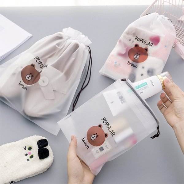 Transparent Cosmetic Bag Travel Makeup Case